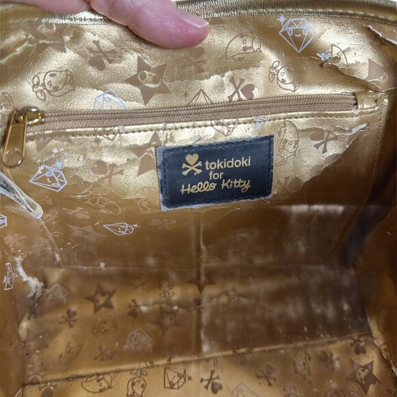Tokidoki for Hello Kitty Boston Sandy Designer Handbag Cactus Kitty, Rare Collab - Picture 11 of 16